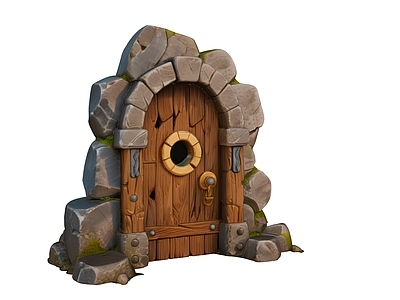 现代其他景观小品 时空门 魔法门