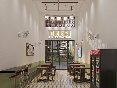 现代禅意其他商业空间 米粉店 螺丝粉 怀旧 民国