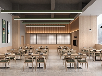 现代食堂 员工食堂