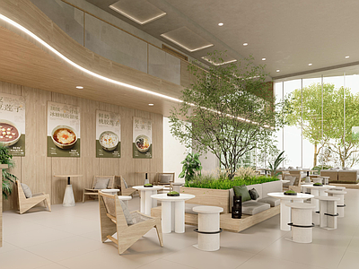 现代原木奶茶店 原木分 奶油风 糖水店 奶茶店