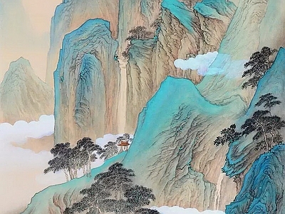 现代其他挂画 字画 水墨画