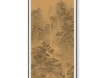 现代其他挂画 字画 水墨画