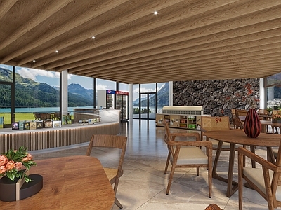 现代活动室 现代休闲区