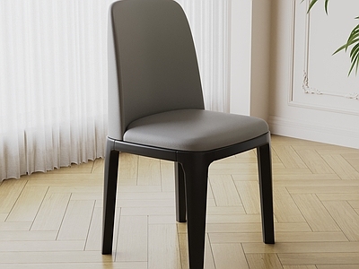 现代轻奢餐桌椅 圆餐桌椅 皮椅