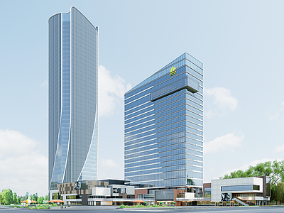 现代酒店建筑 高层酒店 高层公寓 高层办公 现代酒店公寓 超高层酒店
