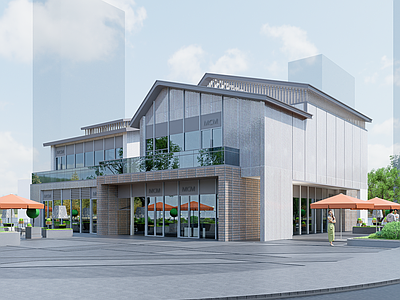 现代商业街 商业街 太古里商业街 步行街 商店建筑 商业建筑