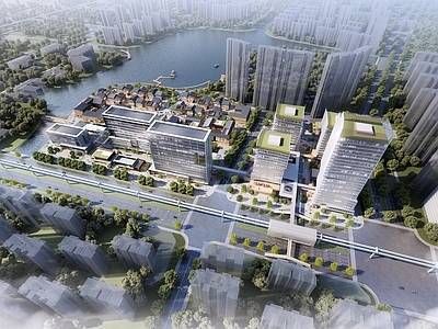 现代办公楼 超高层办公楼 高层办公楼 产业园 超高层商业综合体 超高层