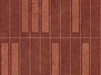 复古侘寂文化砖 红色长条陶土砖