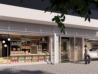 现代其他公共空间 商店 文化展陈 咖啡吧 驿站 文创店