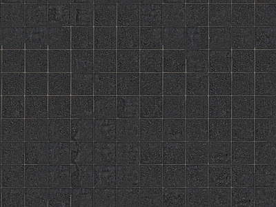 现代砖石马赛克 黑色马赛克砖