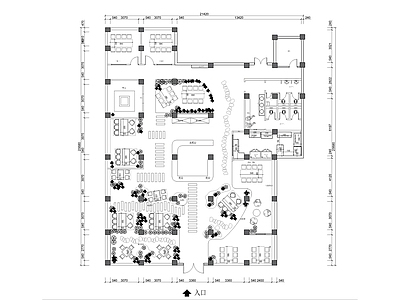 现代其他餐饮空间 露营餐 施工图