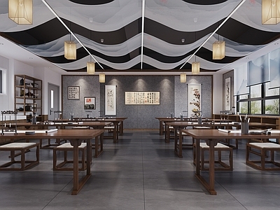 新中式教室 新中式书法教室