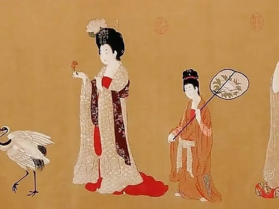 中式其他挂画 唐画