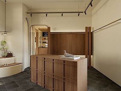 中古侘寂其他餐饮空间 咖啡店 中古咖啡店 诧寂咖啡店 奶油风