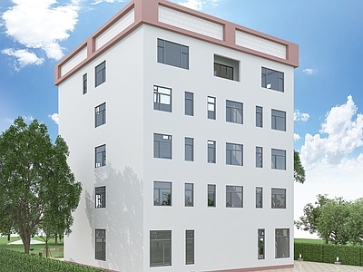 现代别墅外观 独栋别墅 连排别墅