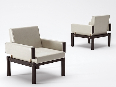 现代意式休闲椅 现代休闲椅 皮椅 沙发椅 洽谈椅