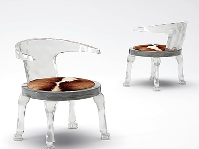 现代轻奢休闲椅 现代轻奢休闲椅 亚克力椅 扶手椅