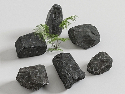 现代新中式景观石 景观石 太湖石 石头