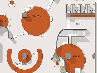 现代儿童乐园 儿童乐园平面图 施工图