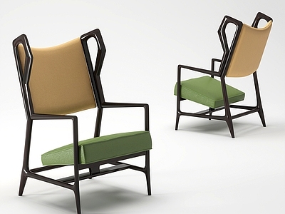 现代意式休闲椅 现代休闲椅 扶手椅 书椅 沙发椅