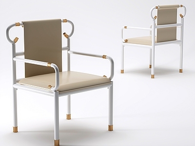 现代新中式休闲椅 现代中古休闲椅 餐椅 扶手椅