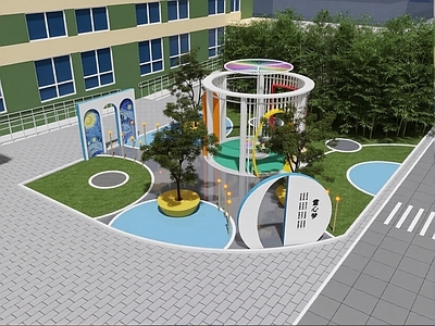 小公园 艺术公园 梦幻空间 童心公园