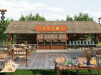 现代甜品面包店 乡村面包店 餐饮空间 面包店