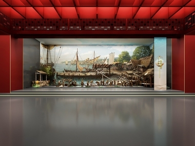 新中式展厅 文化展厅