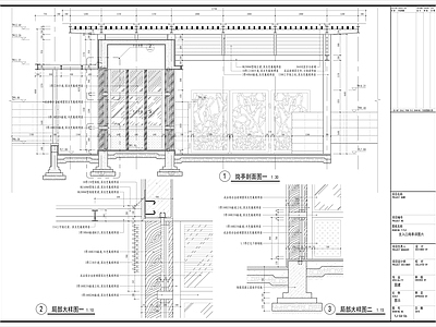 门岗与安防 现代入口玻璃岗亭 人行入口大门岗亭 施工图