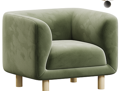 现代欧式躺椅 皮椅 布椅