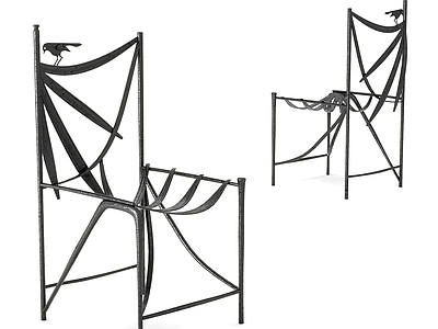 现代中古休闲椅 现代中古休闲椅 装饰椅 铁艺椅子