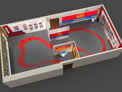 现代新中式党建展厅 党建展厅 消防队展厅 党史馆 消防馆 党建馆