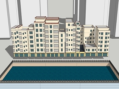 现代乡村民房 城中村 岭南 广州 自建房 农民房