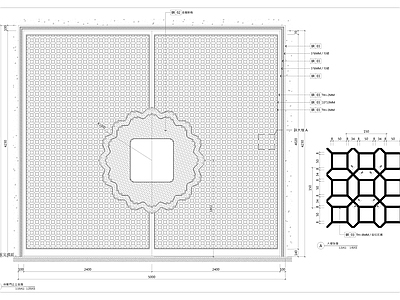 新中式门 双开移门 施工图