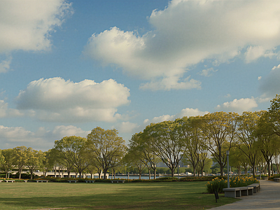 现代其它外景 公园外景