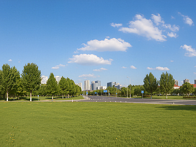 现代其它外景 公园外景