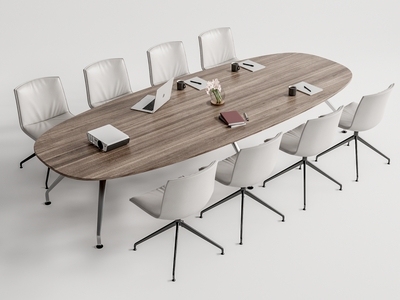 现代会议桌椅 会议室