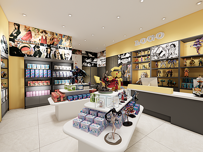现代玩具礼品店 谷子店 玩具店 潮玩 二次元