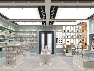 现代化妆品店 美妆店