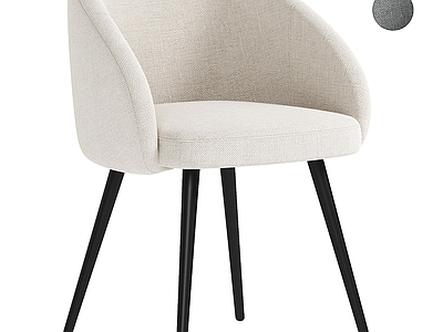 现代欧式餐椅 布椅 皮椅