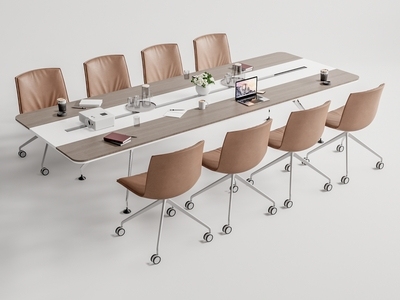 现代会议桌椅 会议室