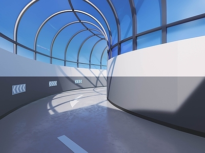 现代其他公共空间 地下停车场入口