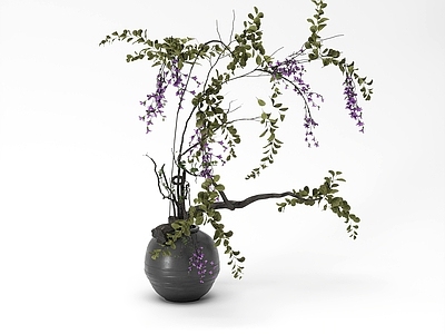 现代侘寂花艺 现代侘寂盆栽 植物 花艺 绿植