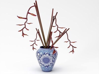 现代新中式花艺 现代新中式植物 插花