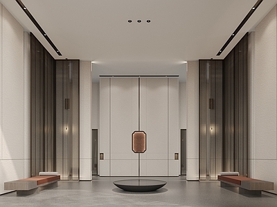 现代其他公共空间 现代架空层