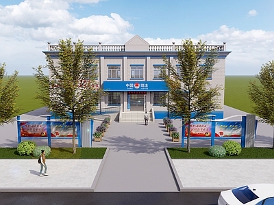 现代新中式其他党政展厅 司法所 景观 文化展厅