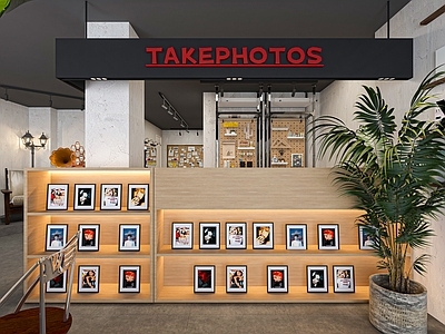 侘寂工业婚纱摄影 自拍馆 韩式自拍馆