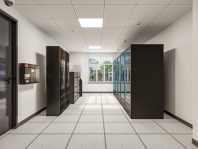 现代其他公共空间 机房