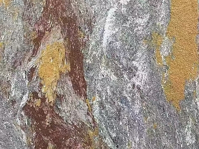 轻奢意式金箔银箔 古铜做旧鎏金板 无缝金属板 鎏金板 古铜色板 诧寂风