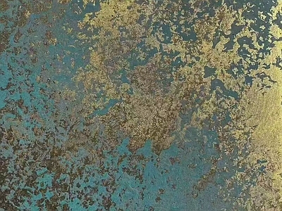复古中古金箔银箔 轻奢 美式 无缝绿色鎏金板 鎏金板 做旧鎏金板